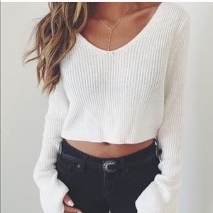 Not Your Average White Sweater